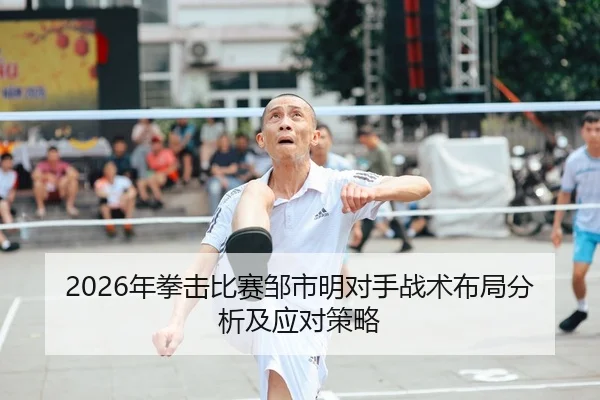 2026年拳击比赛邹市明对手战术布局分析及应对策略